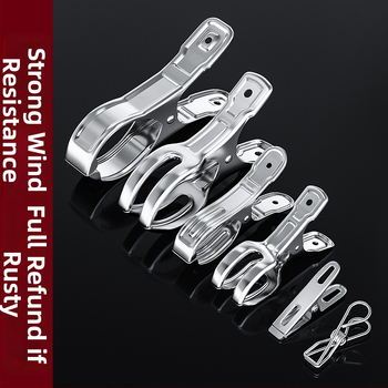 Džiovinimo klipsas iš nerūdijančio plieno, modelis 201, pakuotė 1000 vnt.