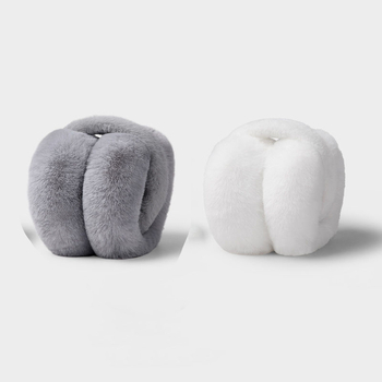 Ženske ušne zaštitnike za zimu, sklopive plišane, topla zaštita od hladnoće