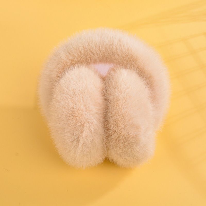 Ženske ušne zaštitnike za zimu, sklopive plišane, topla zaštita od hladnoće