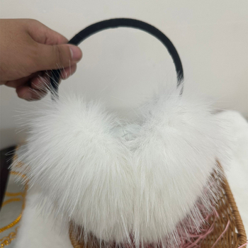 Ženske zimske plišane zaštitne uši od umjetnog krzna, tople i otporne na vjetar, osnovni vanjski stil