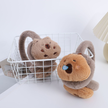 Dječji plišani zaštitnici za uši – cartoon dizajn, zimska toplina za djecu