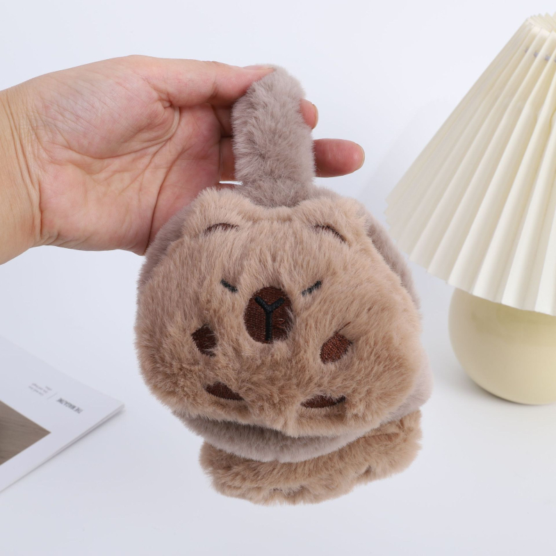 Dječji plišani zaštitnici za uši – cartoon dizajn, zimska toplina za djecu