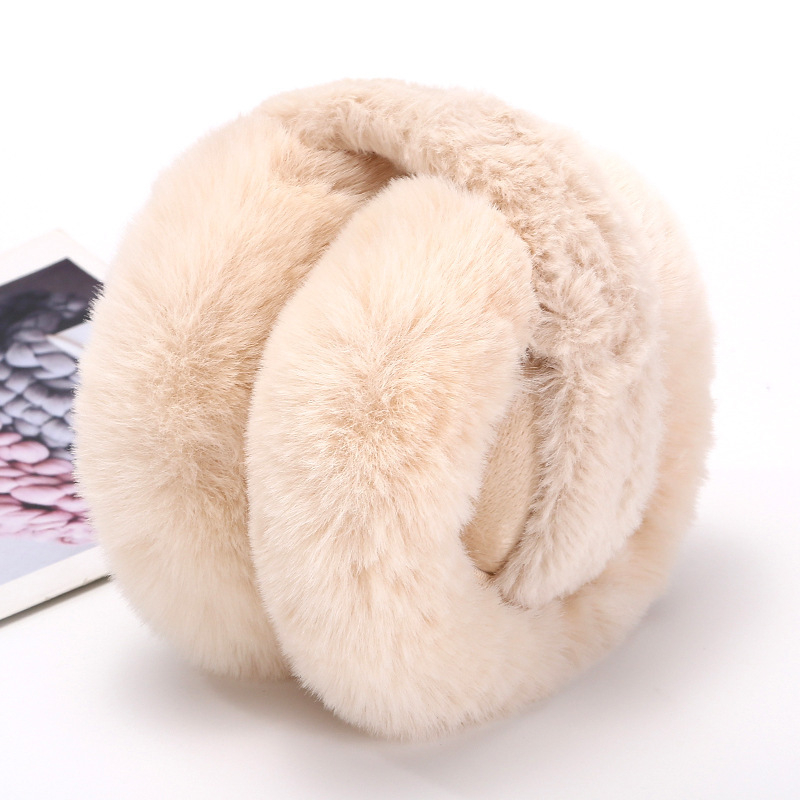 EZ103 Ear Muffs za žene — sklopive, otporne na vjetar, tople, poliester, zima