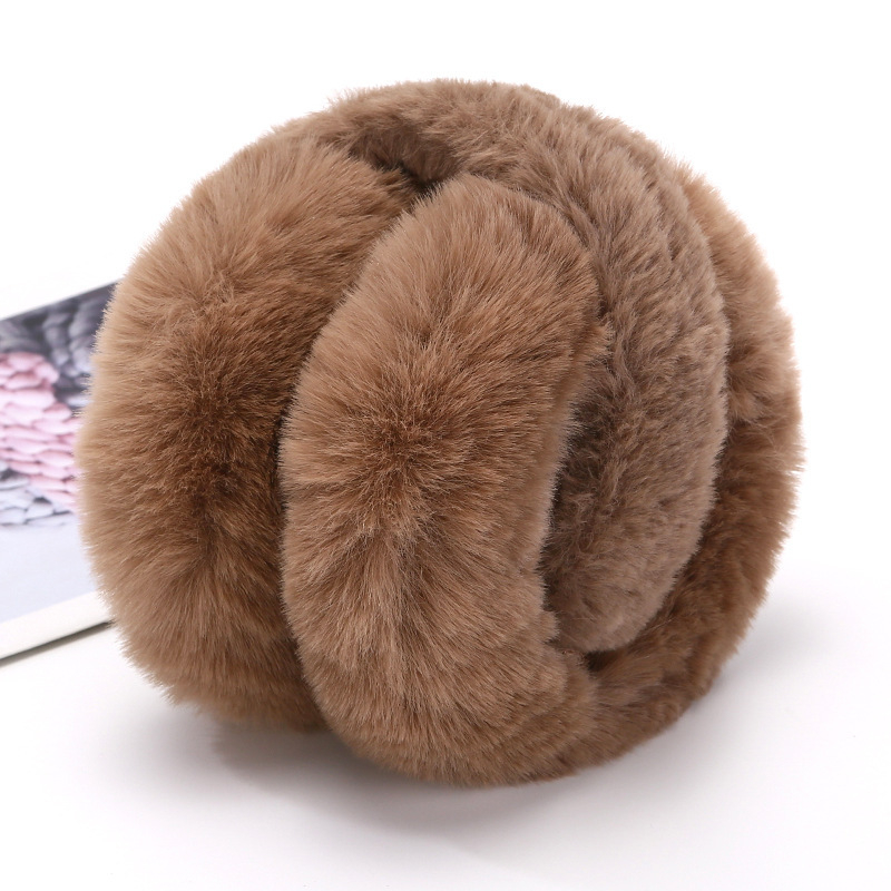 EZ103 Ear Muffs za žene — sklopive, otporne na vjetar, tople, poliester, zima