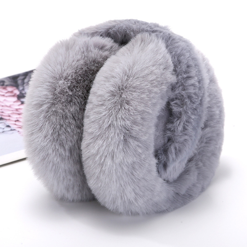 EZ103 Ear Muffs za žene — sklopive, otporne na vjetar, tople, poliester, zima