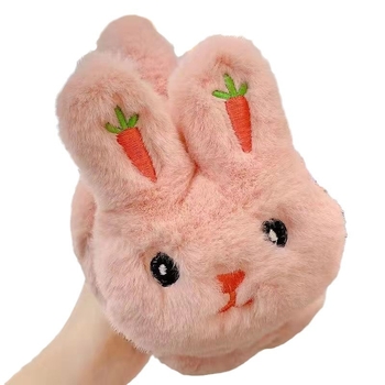 Protecții pentru urechi pentru copii, model desen animat, pluș, calde, iarnă