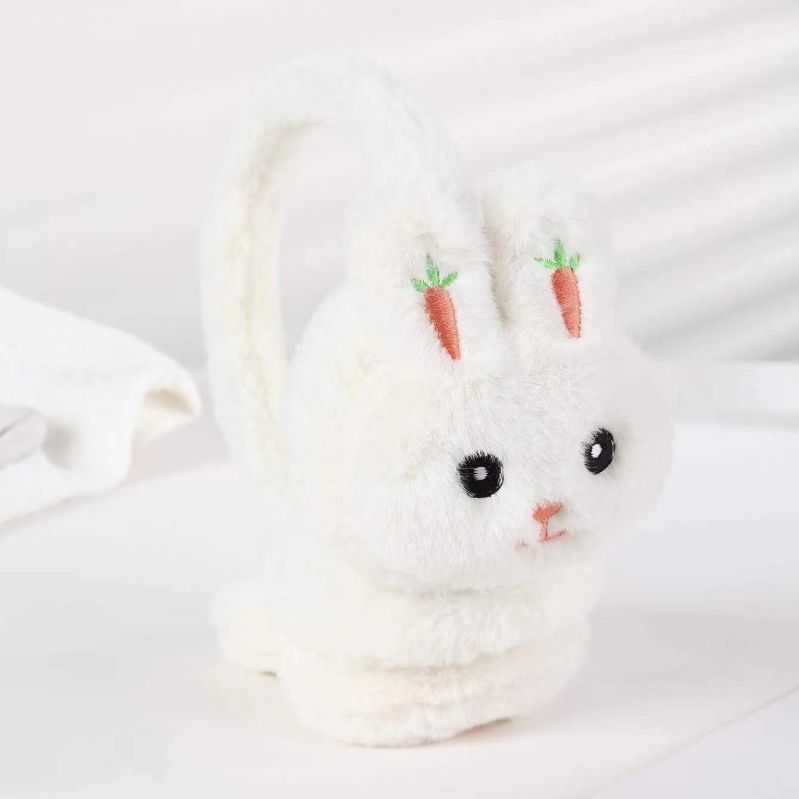 Protecții pentru urechi pentru copii, model desen animat, pluș, calde, iarnă