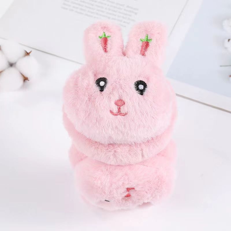 Protecții pentru urechi pentru copii, model desen animat, pluș, calde, iarnă