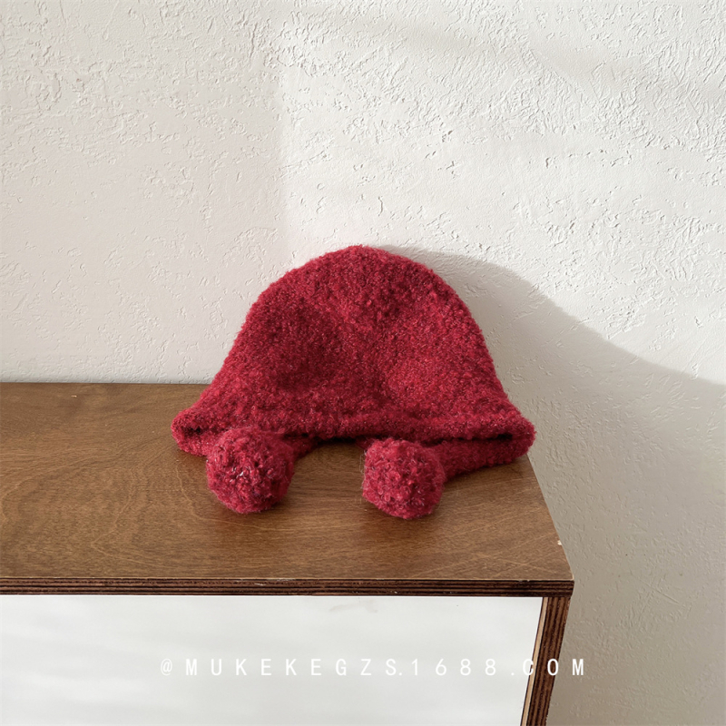 Dječja pletena kapa - akril, topla, okrugla kruna, kratka rubna, za dob 2–6 godina