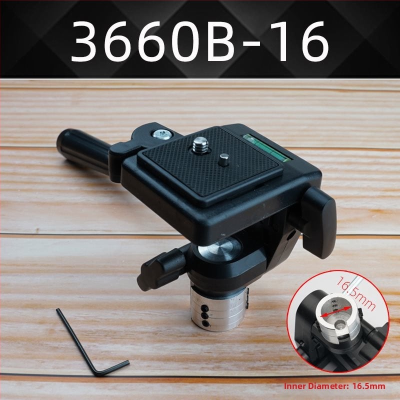 Stalak za snimanje iznad s univerzalnim držačem za mobitel i 3D pan-tilt glavom – plastika