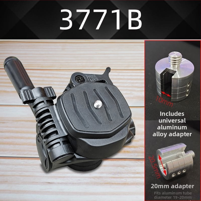 Stalak za snimanje iznad s univerzalnim držačem za mobitel i 3D pan-tilt glavom – plastika