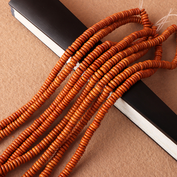 Perle Wenwan – Mărgele rotunde din sâmbure de măslină, spacer, lustruite, pentru accesorii DIY, Origine Yiwu