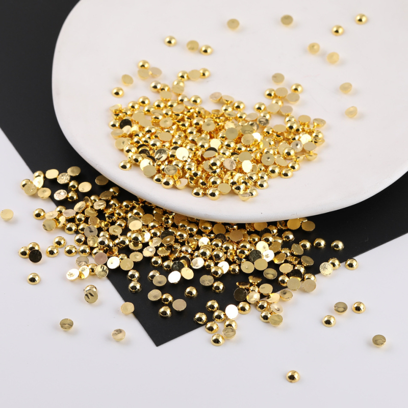 Patch polukružne perle, plastika/smola, Tang sanjiang, proljeće 2025