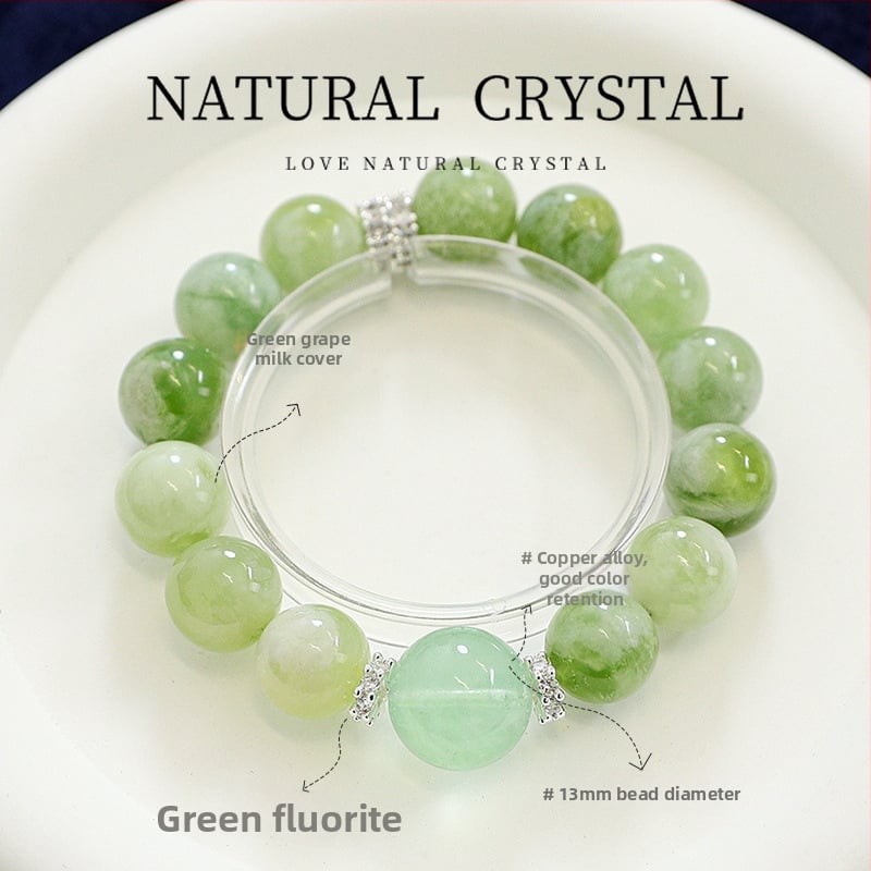 Narukvica s kristalom, elastični kaiš, bez bočnih kamenja, brend Body of the Heart, stil lagani luksuz