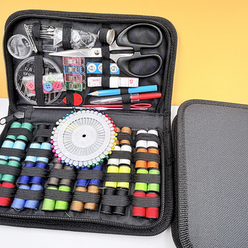 Nešiojamas siuvimo dėžutės rinkinys – daugiafunkcinis, namų naudojimui, rankų darbo DIY įrankiai