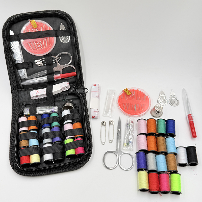 Nešiojamas siuvimo dėžutės rinkinys – daugiafunkcinis, namų naudojimui, rankų darbo DIY įrankiai