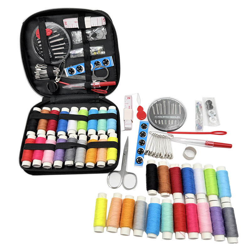 Nešiojamas siuvimo dėžutės rinkinys – daugiafunkcinis, namų naudojimui, rankų darbo DIY įrankiai