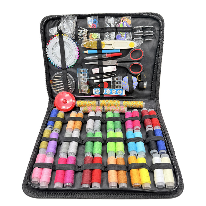 Nešiojamas siuvimo dėžutės rinkinys – daugiafunkcinis, namų naudojimui, rankų darbo DIY įrankiai