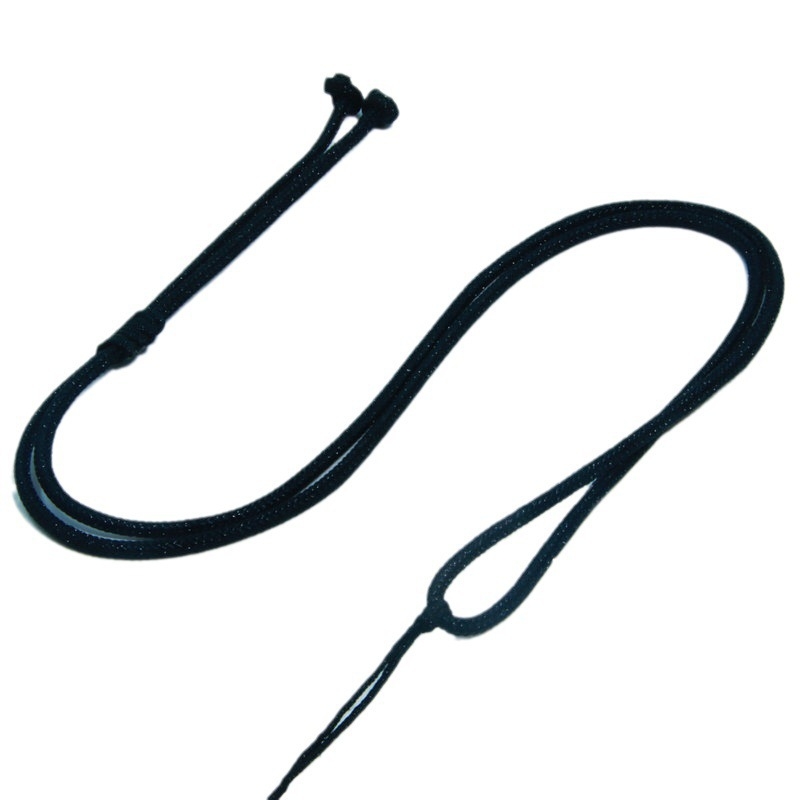 Unisex regulējama austas auklas kaklarota, DIY zīmols, bez metāla