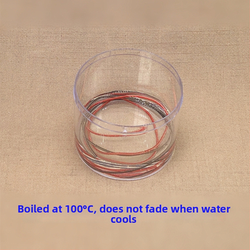 Rotaslietu pērlīšu vads jade griešanai un Bodhi pērlēm aušanai; apaļš pletēts aukla; speciālā līnija