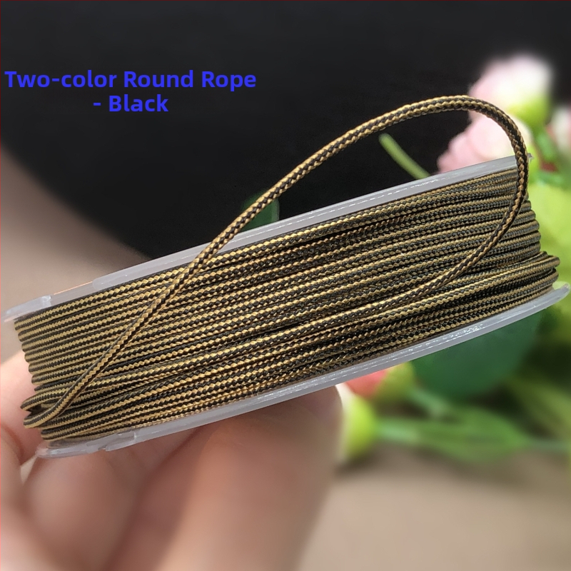 Rotaslietu pērlīšu vads jade griešanai un Bodhi pērlēm aušanai; apaļš pletēts aukla; speciālā līnija