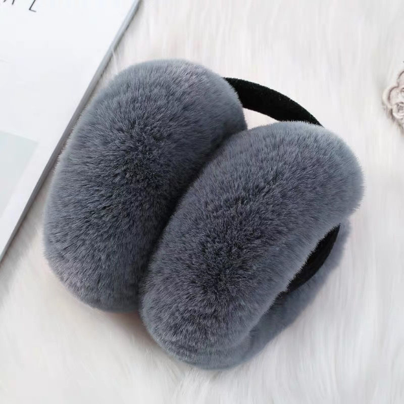 Jamie protecții pentru urechi - blană de iepure, căldură de iarnă, unisex, pentru exterior (Blană de iepure; Iarnă; Căldură; Unisex; Exterior)