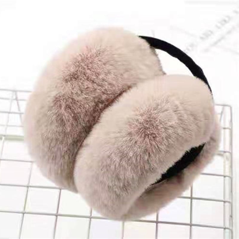 Jamie protecții pentru urechi - blană de iepure, căldură de iarnă, unisex, pentru exterior (Blană de iepure; Iarnă; Căldură; Unisex; Exterior)
