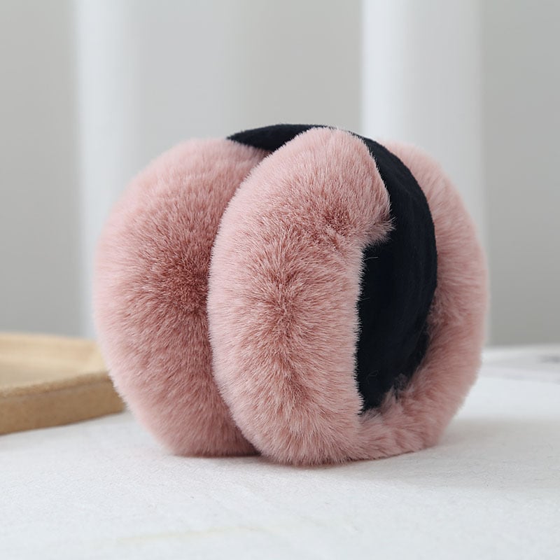 Jamie protecții pentru urechi - blană de iepure, căldură de iarnă, unisex, pentru exterior (Blană de iepure; Iarnă; Căldură; Unisex; Exterior)