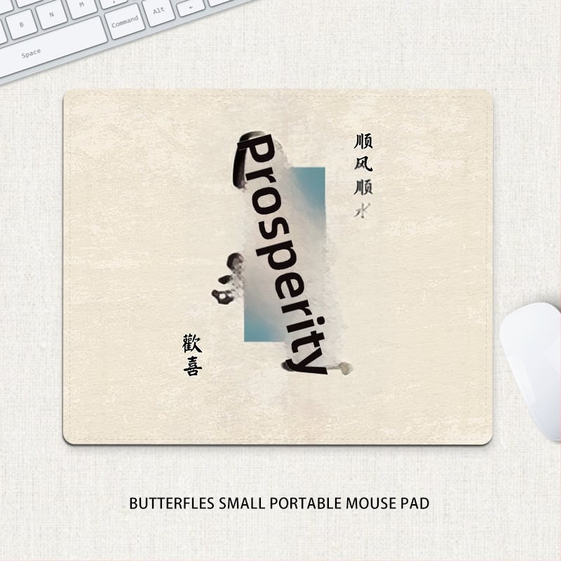 Компактна подложка за мишка – естествен каучук, против хлъзгане, печат с трансфер на топлина, едностранна; възможност за печат на лого