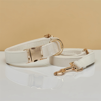 Кучешки нашийник Dadugo, с райета, от вълна, универсално пасва за всички кучета