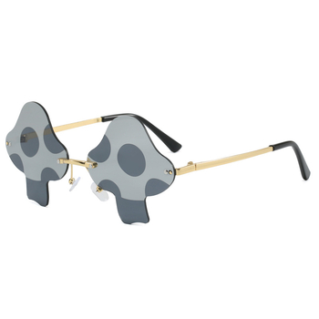 Bezrāmis saulesbrilles, unisex, modelis 118, metāla rāmis, zīmols 7v.buer, 2025. gada pavasaris