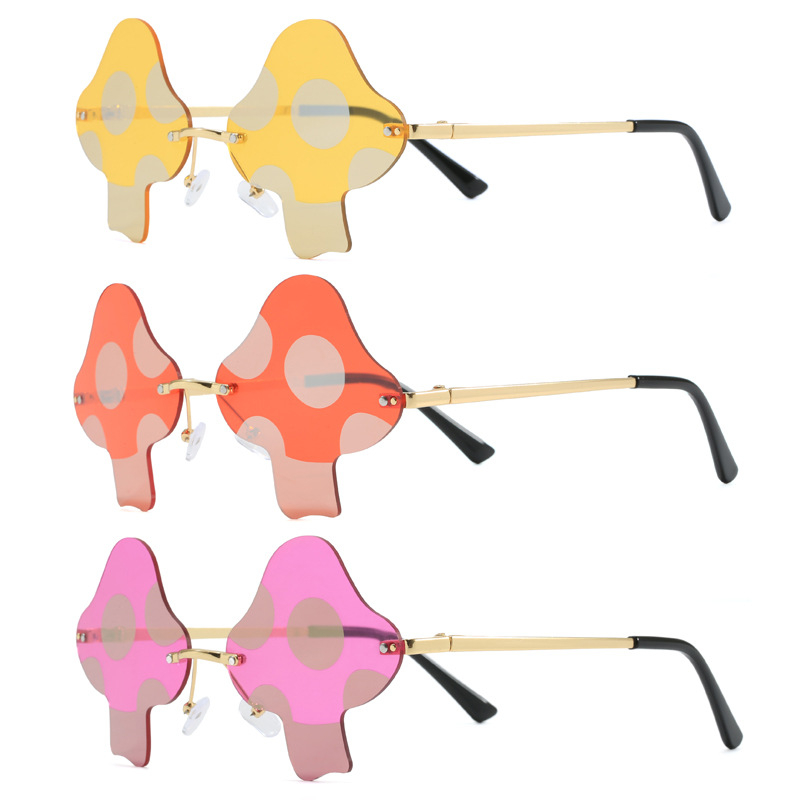 Bezrāmis saulesbrilles, unisex, modelis 118, metāla rāmis, zīmols 7v.buer, 2025. gada pavasaris