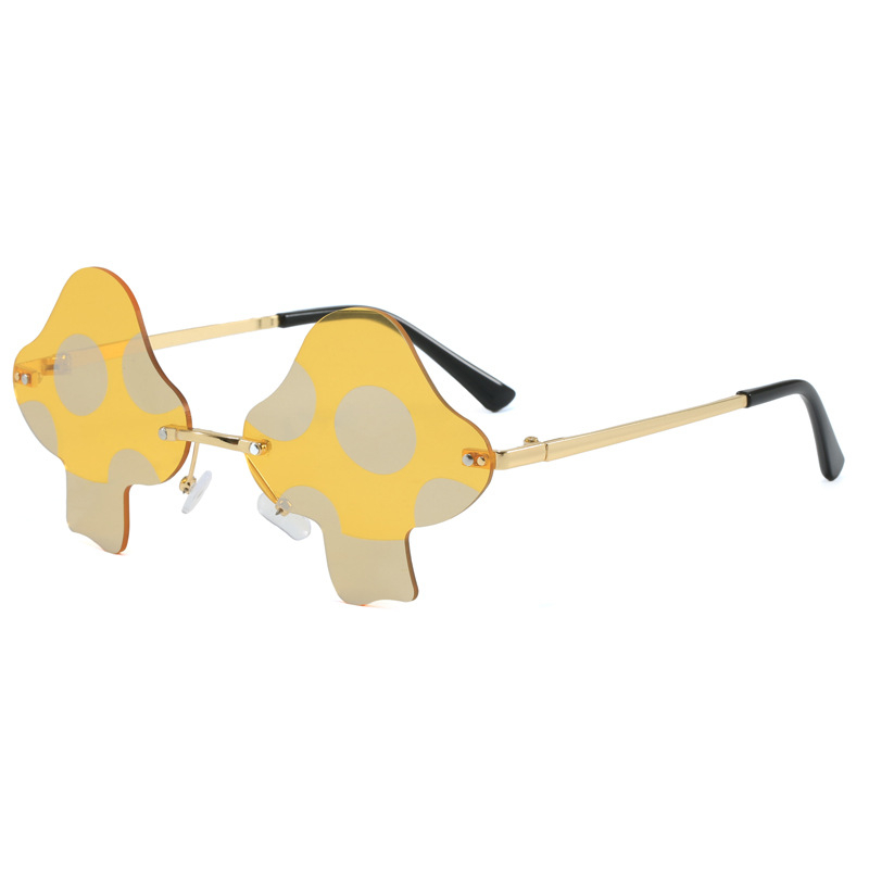 Bezrāmis saulesbrilles, unisex, modelis 118, metāla rāmis, zīmols 7v.buer, 2025. gada pavasaris