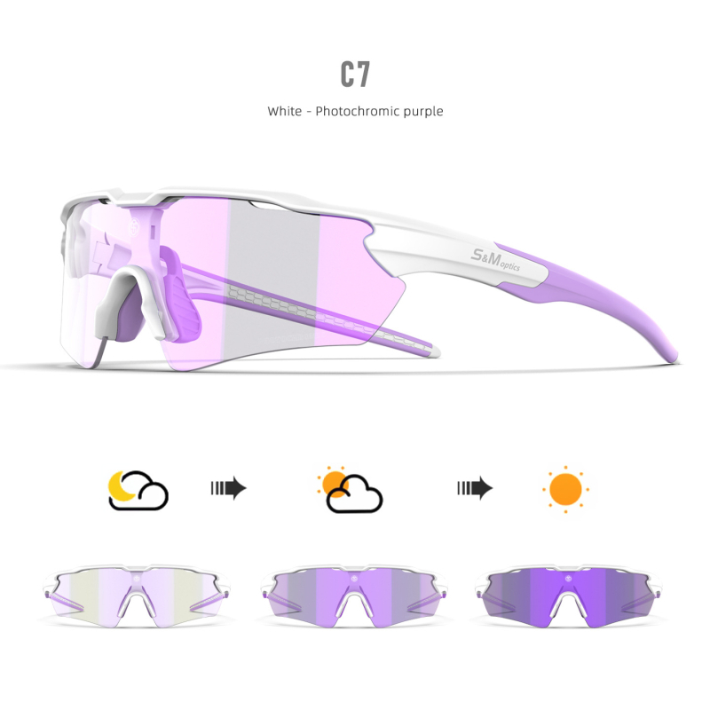 S202 dviračių akiniai – TR medžiaga, sportiniai, vėjo atsparūs, suderinami su dioptrijomis