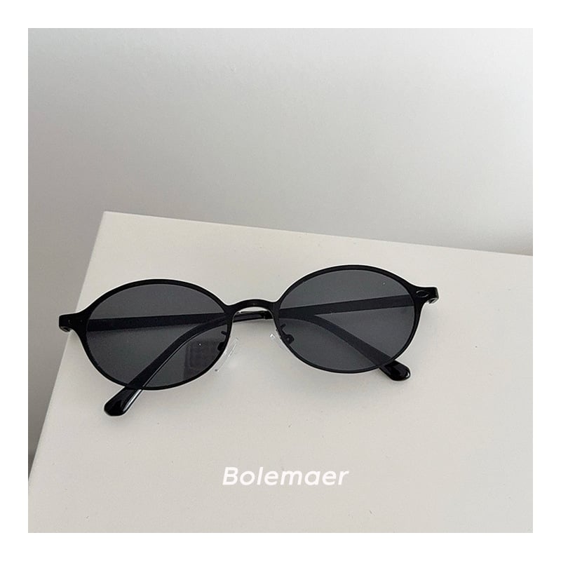 Dječje sunčane naočale s okruglim okvirom, netpolarizirane PC leće, pun okvir metal-plastika, pogodné za putovanja, vožnju, modu i nastupe, ljeto 2025