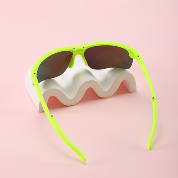 Dječje sunčane naočale, kvadratnog oblika, cijeli okvir, UV400, leće AC, okvir od PC, bez polarizacije