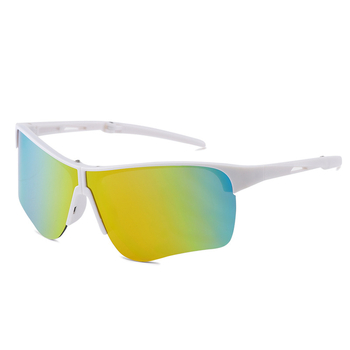 Dječje sunčane naočale, kvadratnog oblika, cijeli okvir, UV400, leće AC, okvir od PC, bez polarizacije