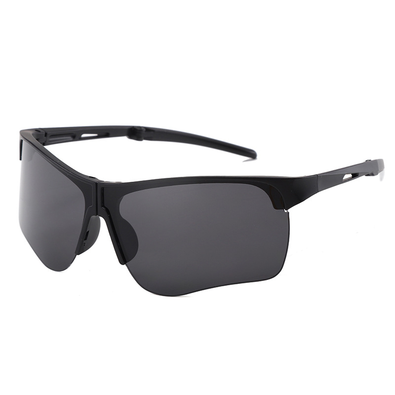 Dječje sunčane naočale, kvadratnog oblika, cijeli okvir, UV400, leće AC, okvir od PC, bez polarizacije