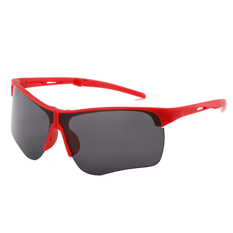 Dječje sunčane naočale, kvadratnog oblika, cijeli okvir, UV400, leće AC, okvir od PC, bez polarizacije