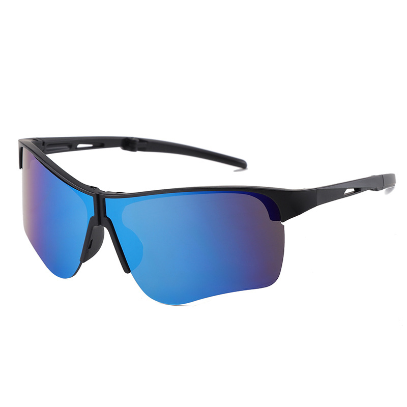 Dječje sunčane naočale, kvadratnog oblika, cijeli okvir, UV400, leće AC, okvir od PC, bez polarizacije