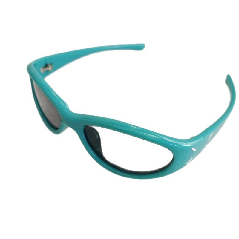 Dječje sunčane naočale UV400, okrugli plastični okvir, leće od smole, puna okvir, bez polarizacije