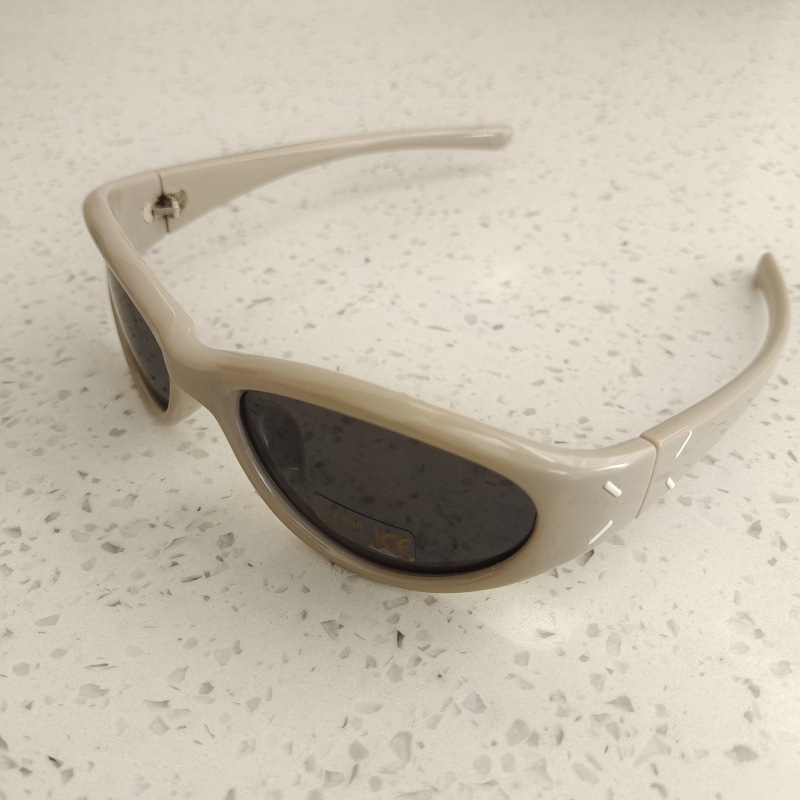 Dječje sunčane naočale UV400, okrugli plastični okvir, leće od smole, puna okvir, bez polarizacije