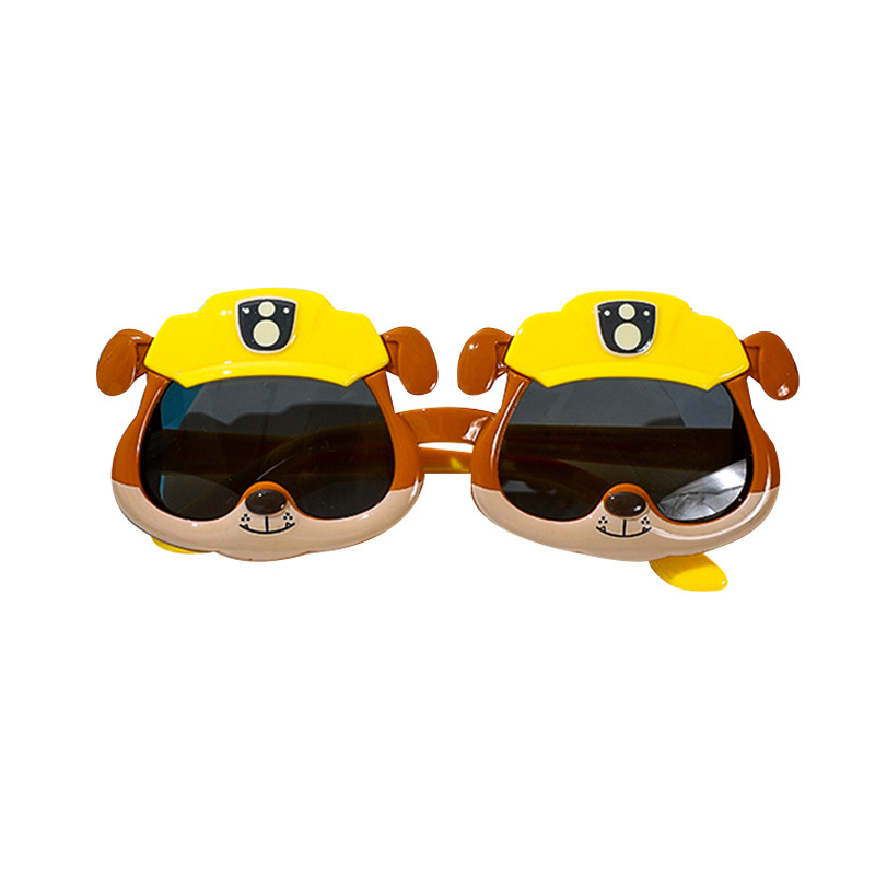 Dječje sunčane naočale s cartoon mecha dizajnom, polarizirane, UV380 zaštita, klip okvir, akrilne leće, okvir od plastike/PC