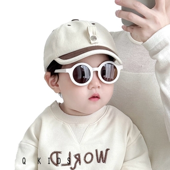 Καπέλο μωρού με φαρδύ γείσο, unisex, ύφασμα Τενσέλ, για 0–6 μηνών, καλοκαίρι, προστασία από τον ήλιο