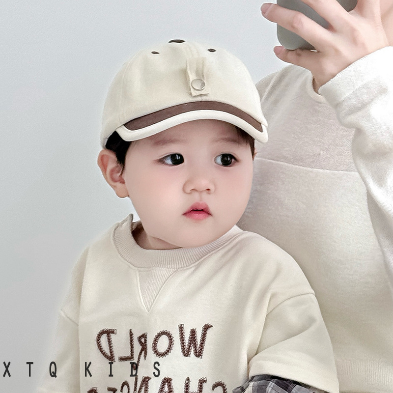 Καπέλο μωρού με φαρδύ γείσο, unisex, ύφασμα Τενσέλ, για 0–6 μηνών, καλοκαίρι, προστασία από τον ήλιο