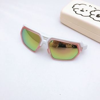 Dječje polarizirane sunčane naočale UV400, kružni okvir, PC okvir s AC lećama – za dječake, moderan stil