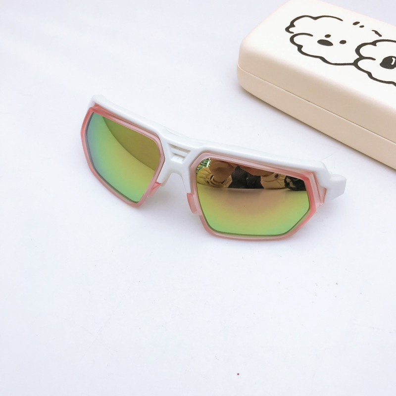 Dječje polarizirane sunčane naočale UV400, kružni okvir, PC okvir s AC lećama – za dječake, moderan stil