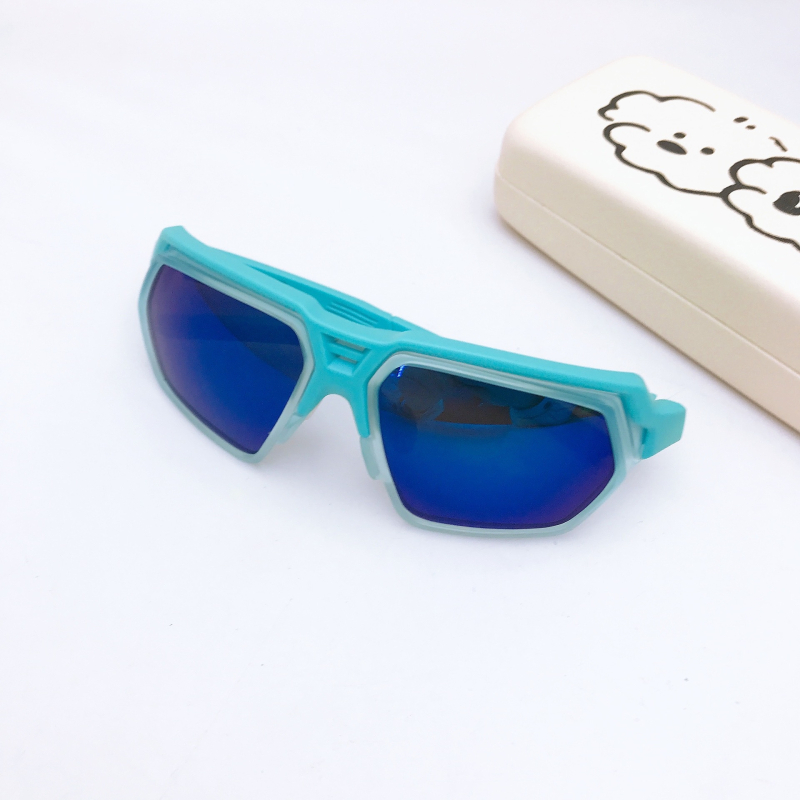 Dječje polarizirane sunčane naočale UV400, kružni okvir, PC okvir s AC lećama – za dječake, moderan stil