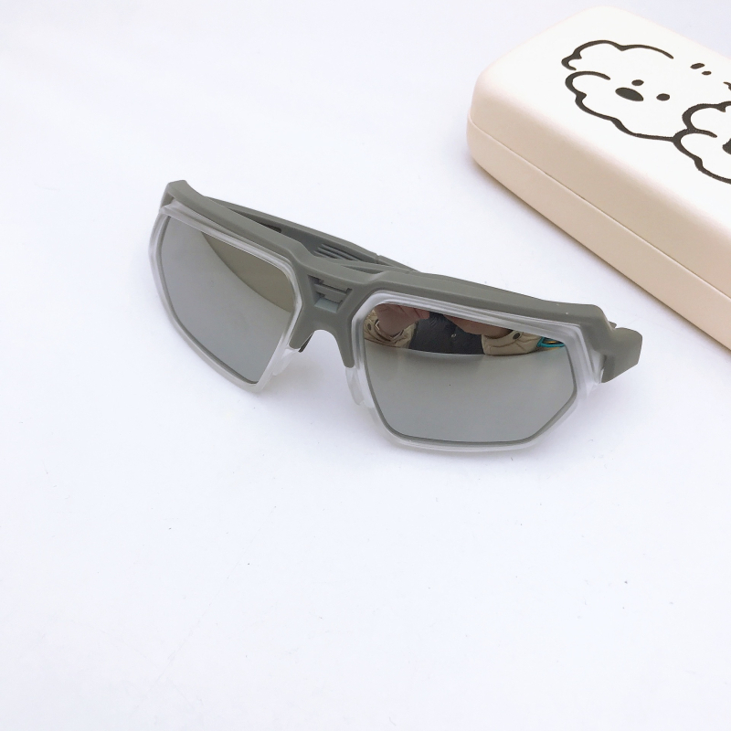 Dječje polarizirane sunčane naočale UV400, kružni okvir, PC okvir s AC lećama – za dječake, moderan stil