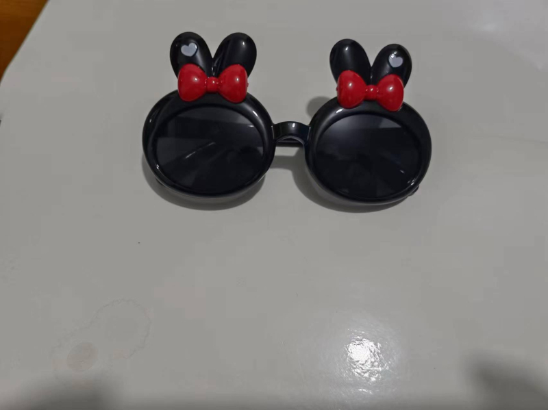 Dječje sunčane naočale – cartoon dizajn, okrugli okvir, puni okvir, UV380, AC leće, PC okvir